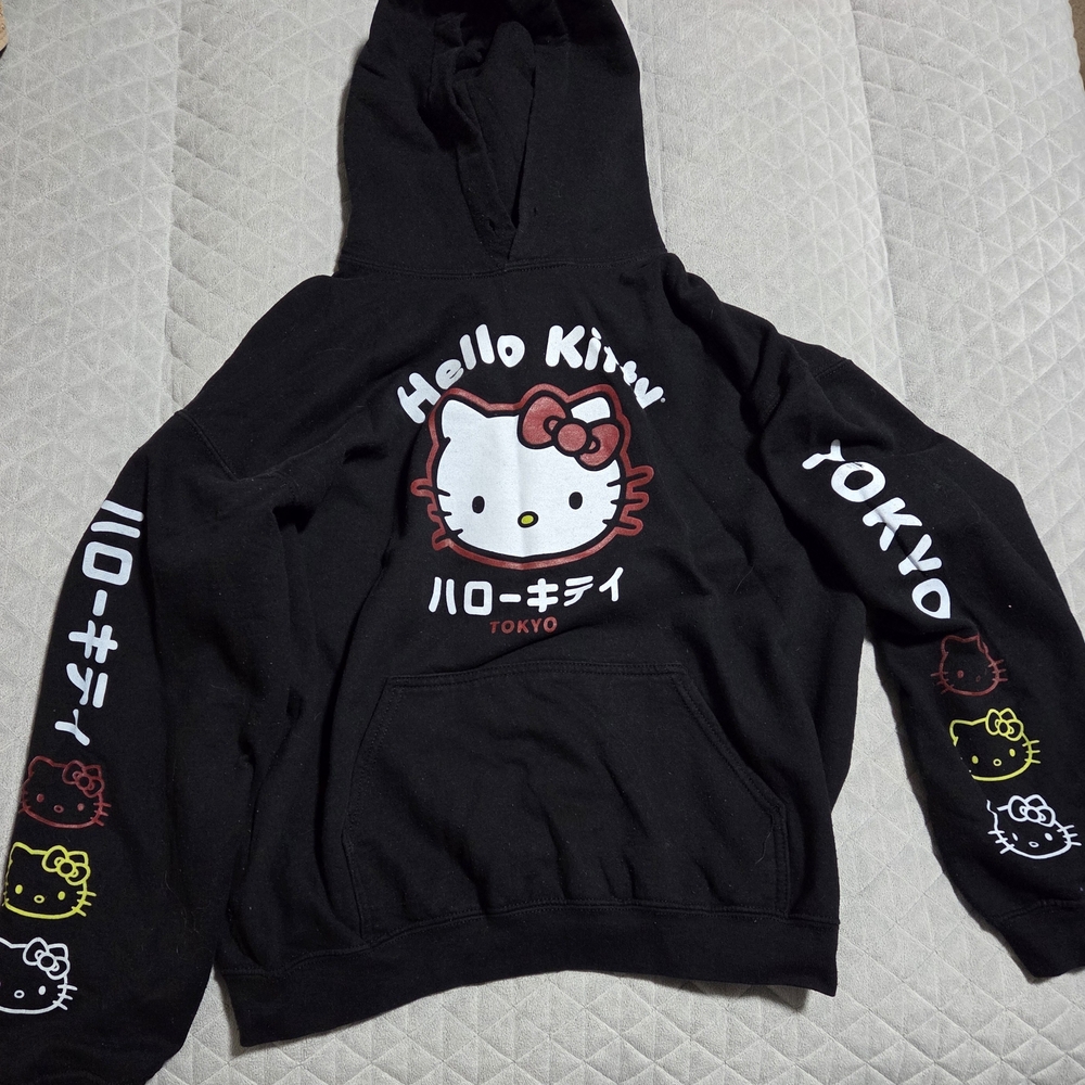 Hello Kitty Black Hoodie.